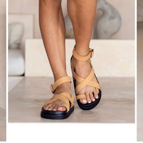 Liberte Leather Bronte Sandals - Picture 6 of 9